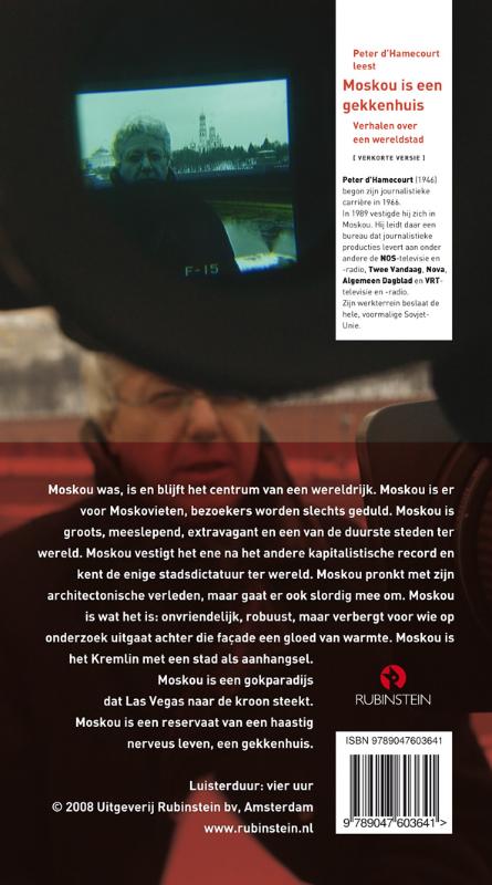 Achterkant van Moskou is een gekkenhuis