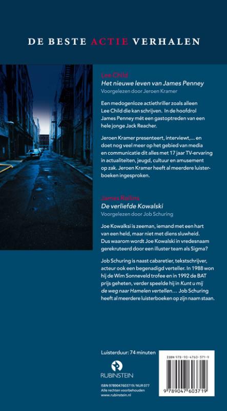 Achterkant van De beste actie verhalen