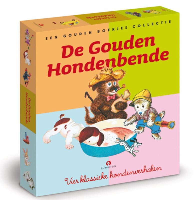 Achterkant van De Gouden Hondenbende box 4 ex