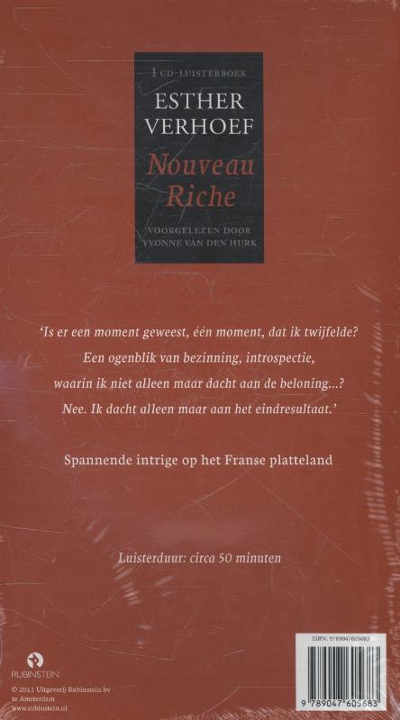 Achterkant van Nouveau Riche