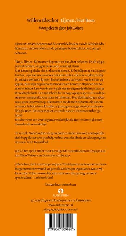 Achterkant van Lijmen / Het been