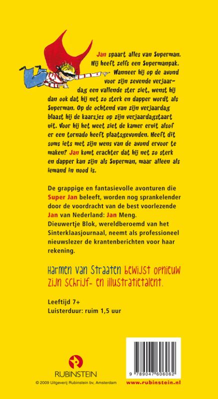 Achterkant van Super Jan