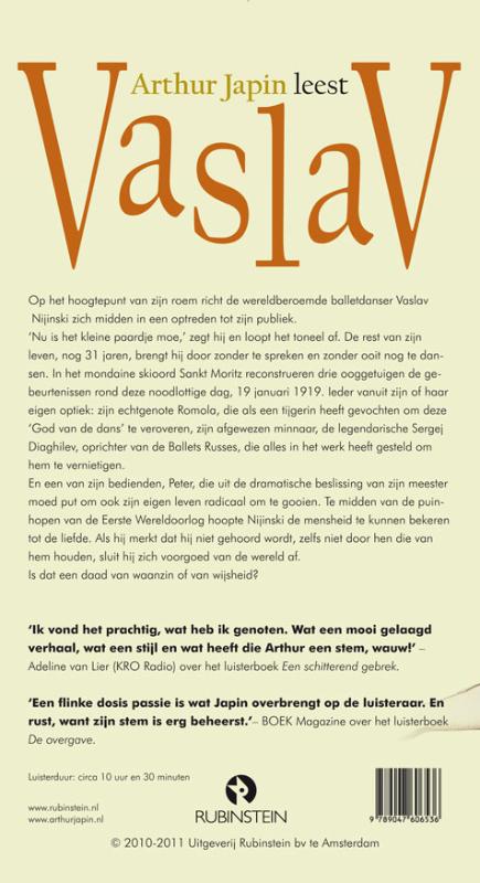 Achterkant van Vaslav