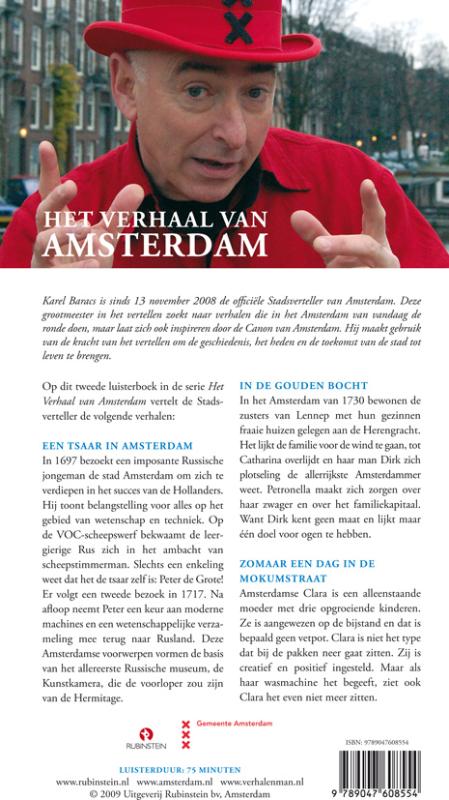 Achterkant van 2 Een tsaar in Amsterdam , In de gouden bocht , Zomaar een dag in de Mokumstraat