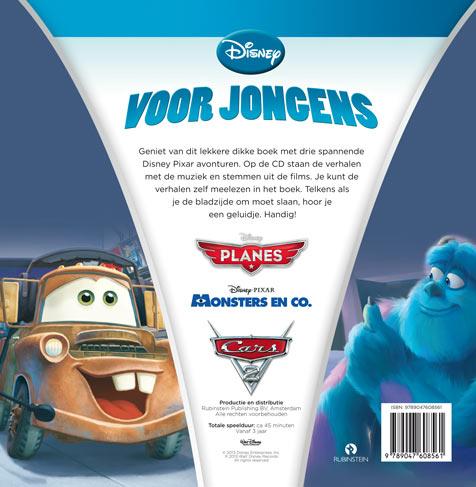 Achterkant van Disney voor jongens
