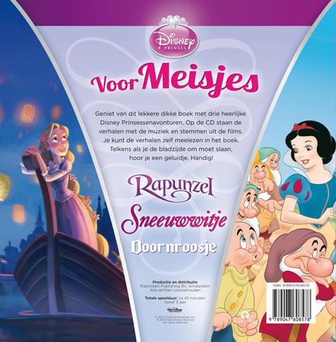 Achterkant van Disney voor meisjes