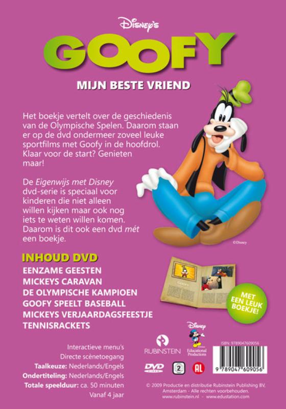Achterkant van Goofy mijn beste vriend