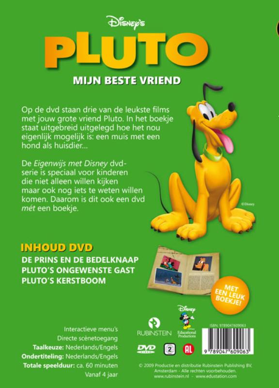 Achterkant van Pluto mijn beste vriend