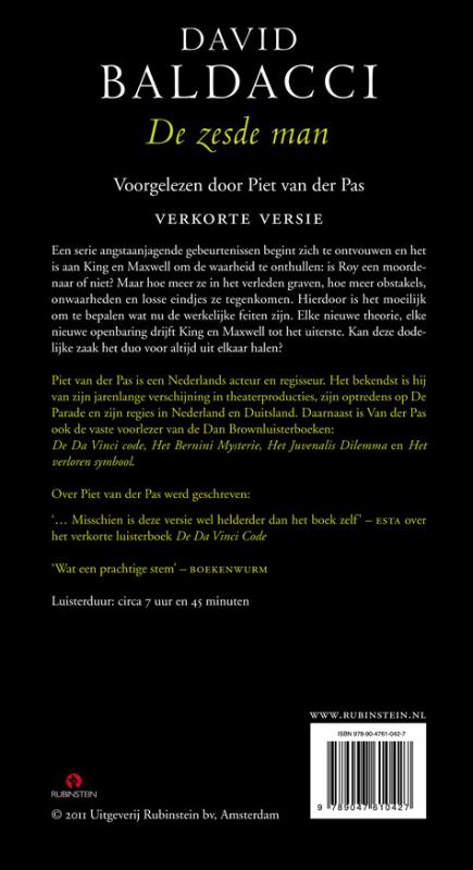 Achterkant van De zesde man
