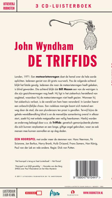 Achterkant van De Triffids