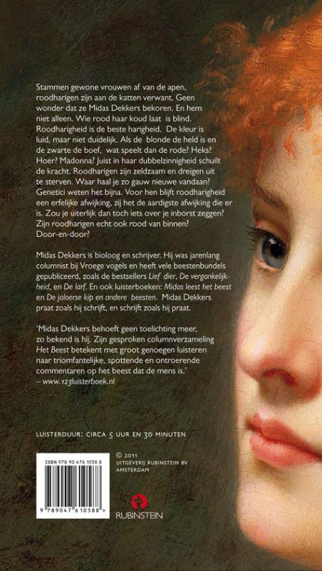 Achterkant van Rood