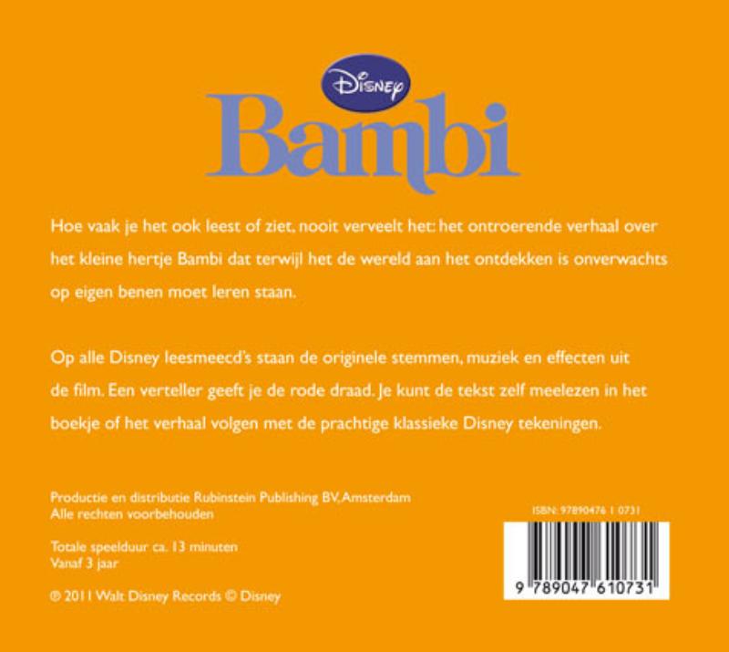 Achterkant van Bambi
