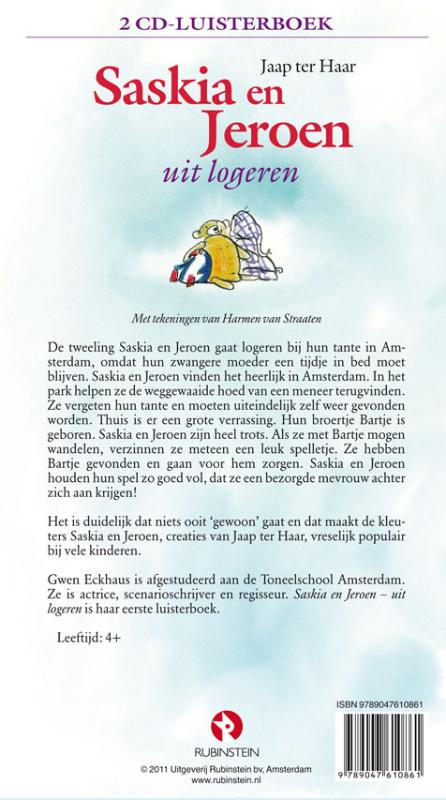 Achterkant van Saskia en Jeroen - Uit logeren