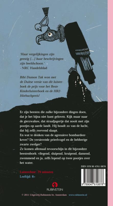 Achterkant van Bibi's bijzondere Beestenboek