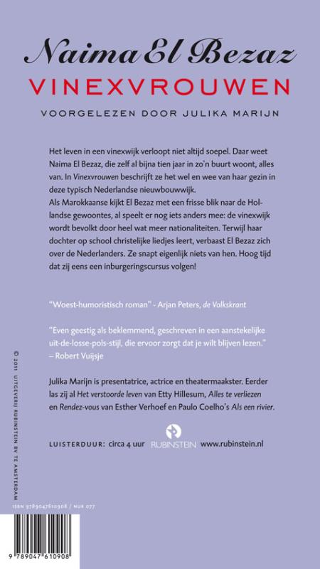 Achterkant van Vinexvrouwen