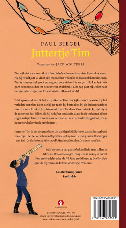 Achterkant van Juttertje Tim