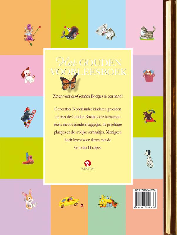 Achterkant van Het Gouden voorleesboek