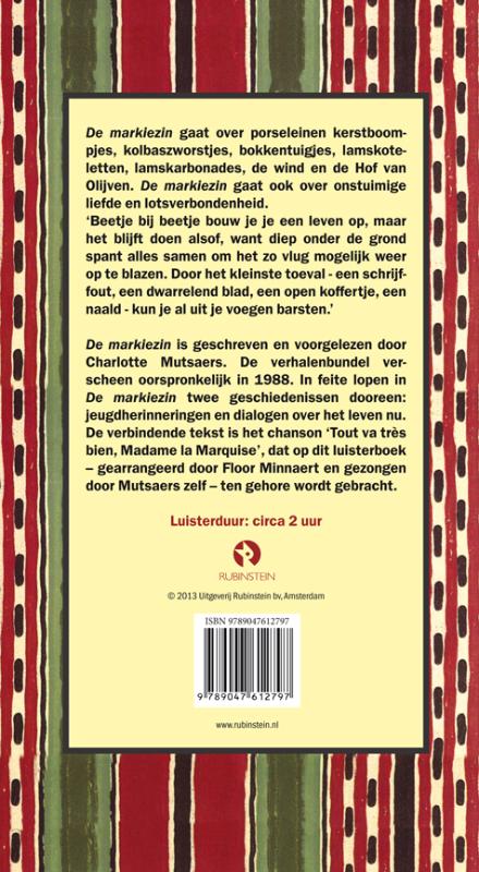 Achterkant van De markiezin