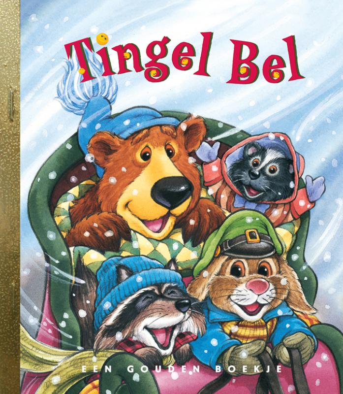 Achterkant van Vrolijk kerstmis Tingel bel