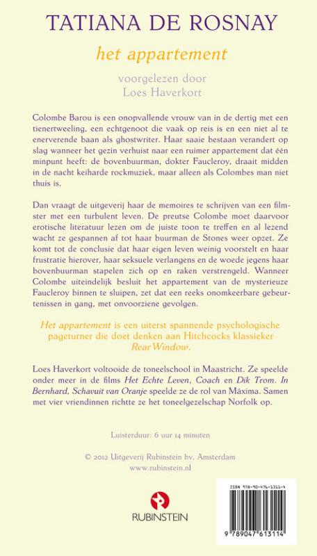 Achterkant van Het appartement