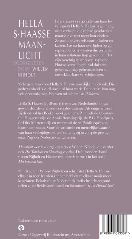 Achterkant van Maanlicht