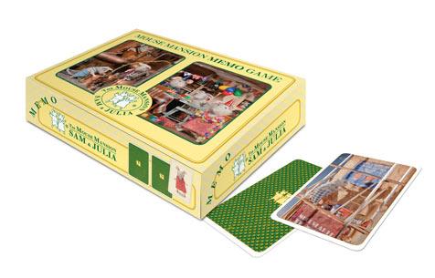 Achterkant van Muizenhuis memo spel