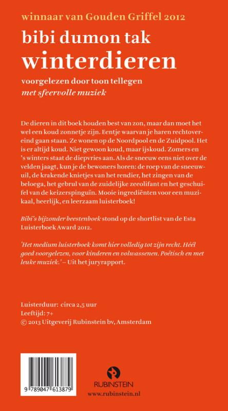 Achterkant van Winterdieren