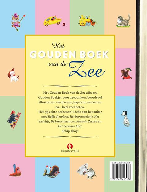 Achterkant van Het gouden boek van de zee