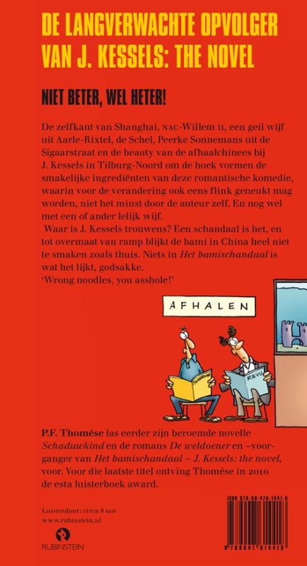Achterkant van J. Kessels in: Het bamischandaal