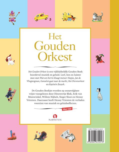 Achterkant van Het gouden orkest