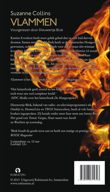 Achterkant van Vlammen