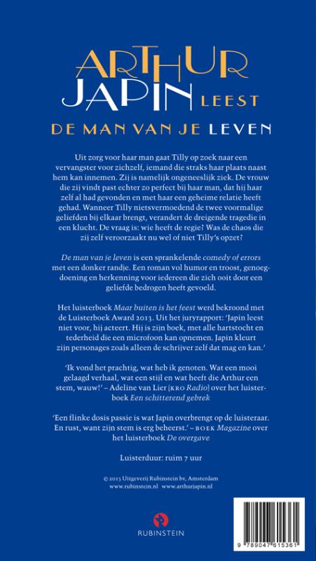 Achterkant van De man van je leven
