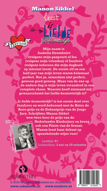 Achterkant van Is liefde besmettelijk?