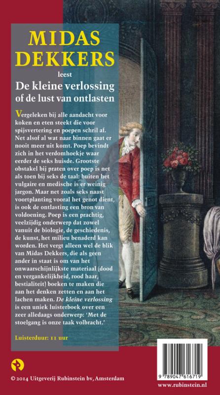 Achterkant van De kleine verlossing of de lust van ontlasten