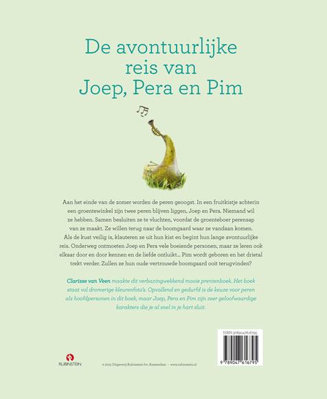 Achterkant van De avontuurlijke reis van Joep, Pera en Pim