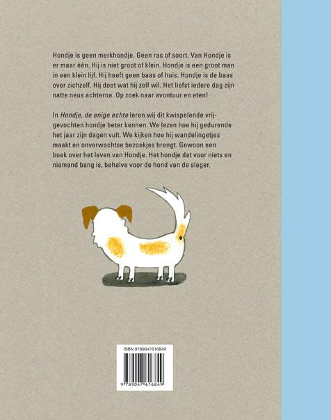 Achterkant van Hondje