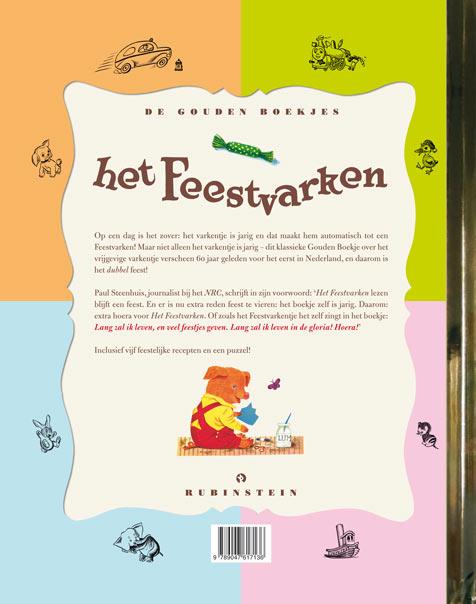 Achterkant van Het feestvarken