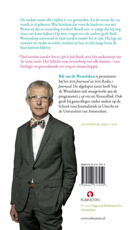 Achterkant van Oud worden zonder het te zijn