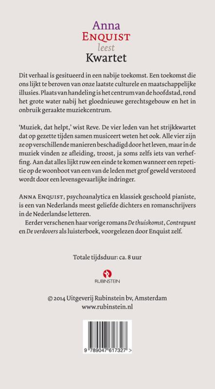 Achterkant van Kwartet
