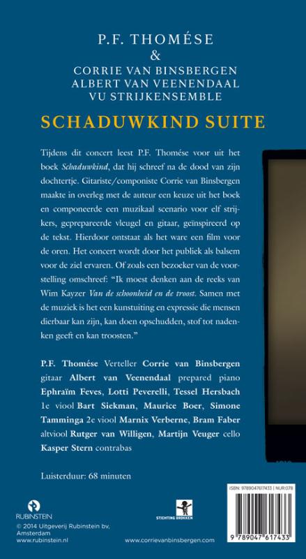 Achterkant van Schaduwkind suite