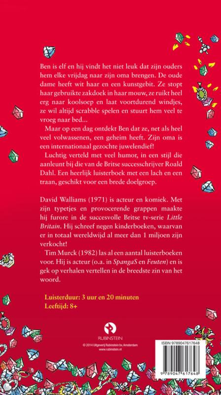 Achterkant van Oma Boef