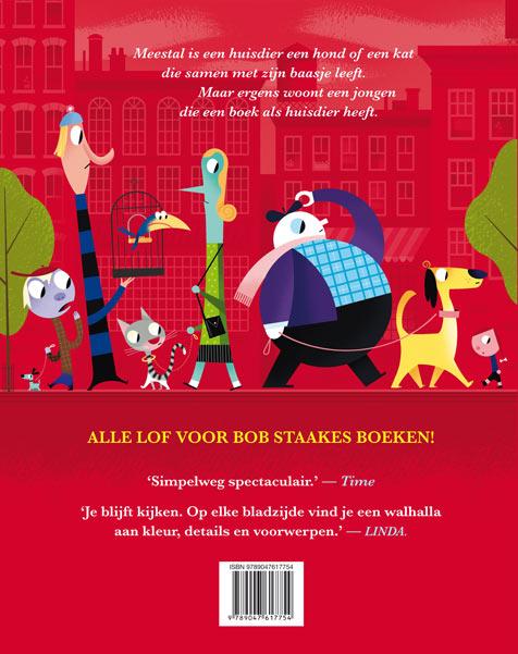 Achterkant van Mijn huisdier is een boek