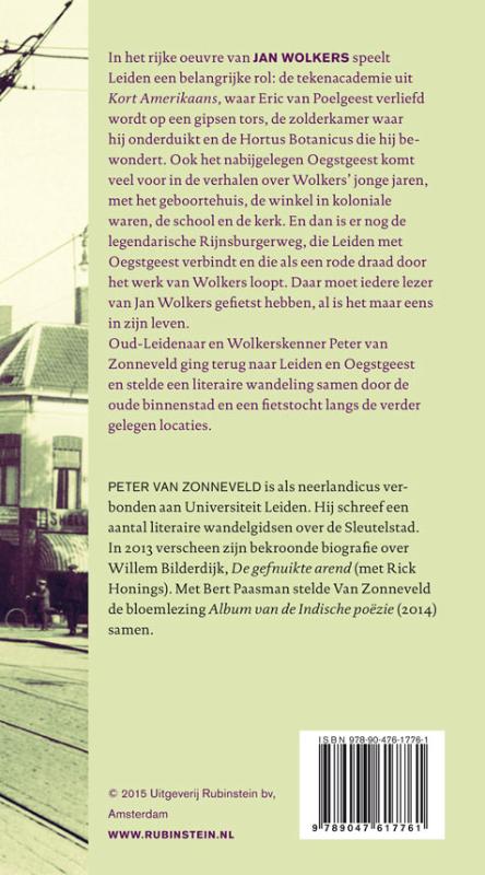 Achterkant van Terug naar Leiden en Oegstgeest
