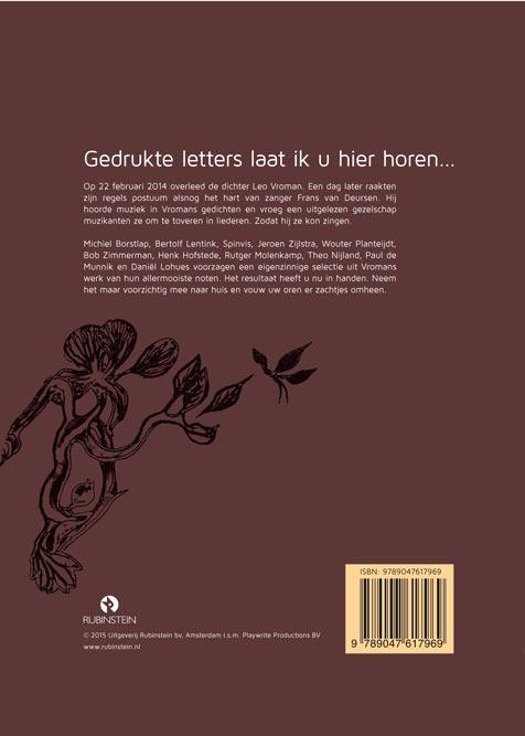 Achterkant van De vogel in mijn borst