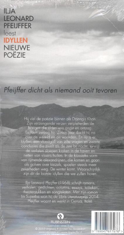 Achterkant van Idyllen