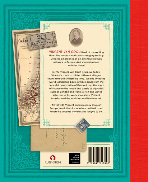 Achterkant van The Vincent van Gogh atlas