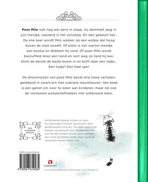 Achterkant van De droomreizen van poes Milo