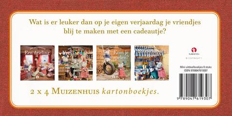 Achterkant van Het muizenhuis traktakieboekjes