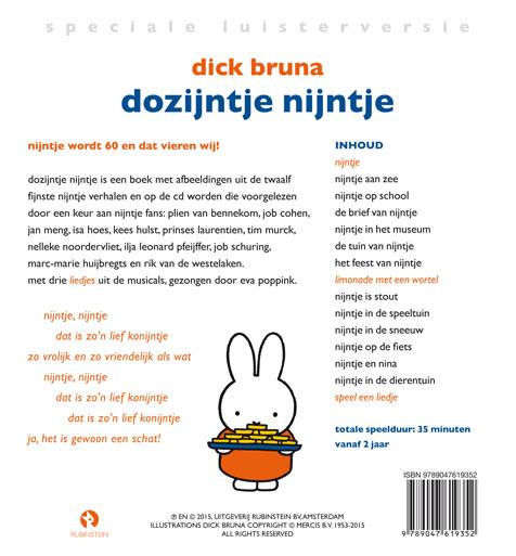 Achterkant van Dozijntje nijntje