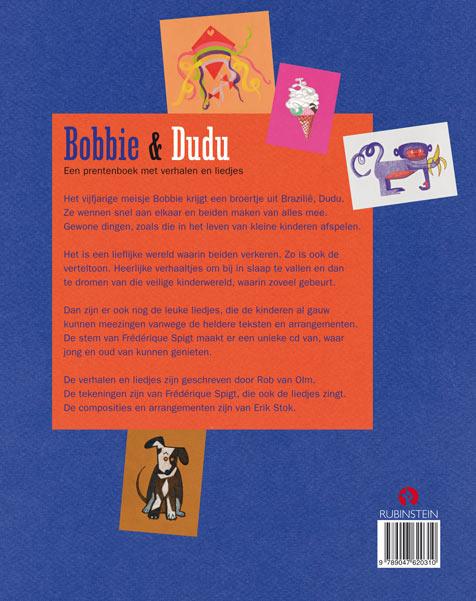 Achterkant van Bobbie en Dudu
